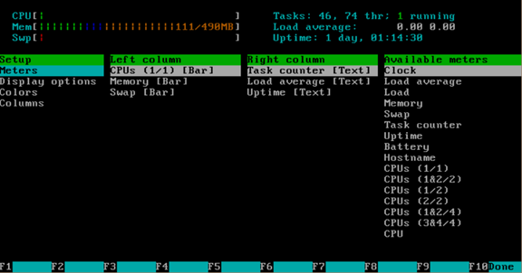 Linux htop工具使用详解