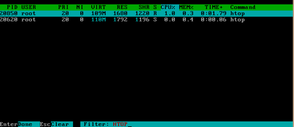 Linux htop工具使用详解