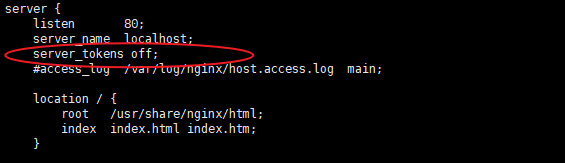 nginx 安全 加固