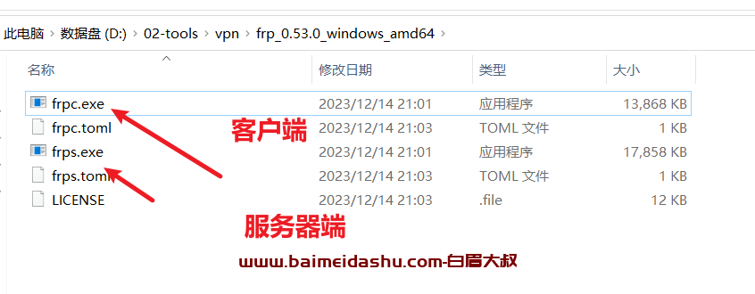 frp工具使用教程-windows （内网渗透 内网穿透）