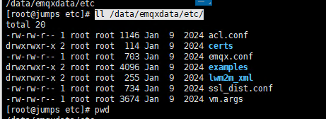 mqtt 之 emqx docker 安装 配置ssl 证书-修改密码