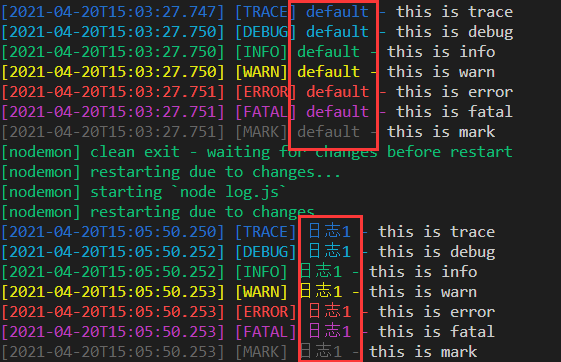 node-log4js-4