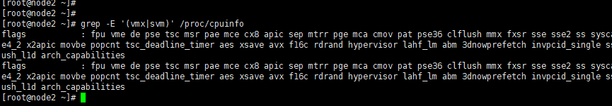 查看linux支持kvm 虚拟化