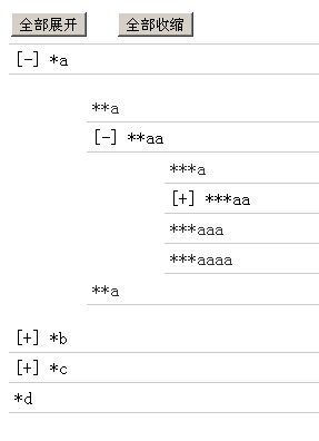 json+jQuery实现的无限级树形菜单效果代码