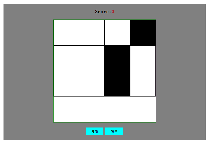 jquery之别踩白块游戏的简单实现