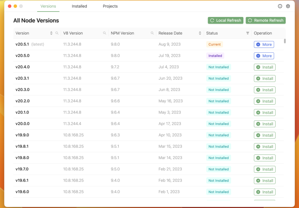 NVM Desktop：高效管理多版本 Node.js 的理想工具