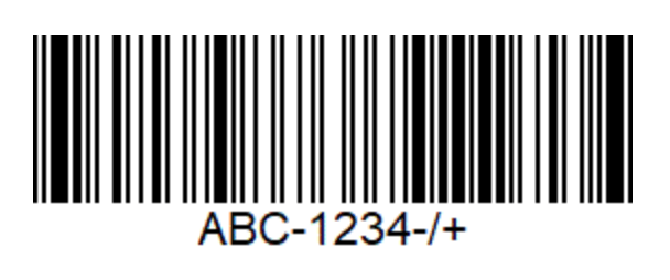 code 93格式编码示意