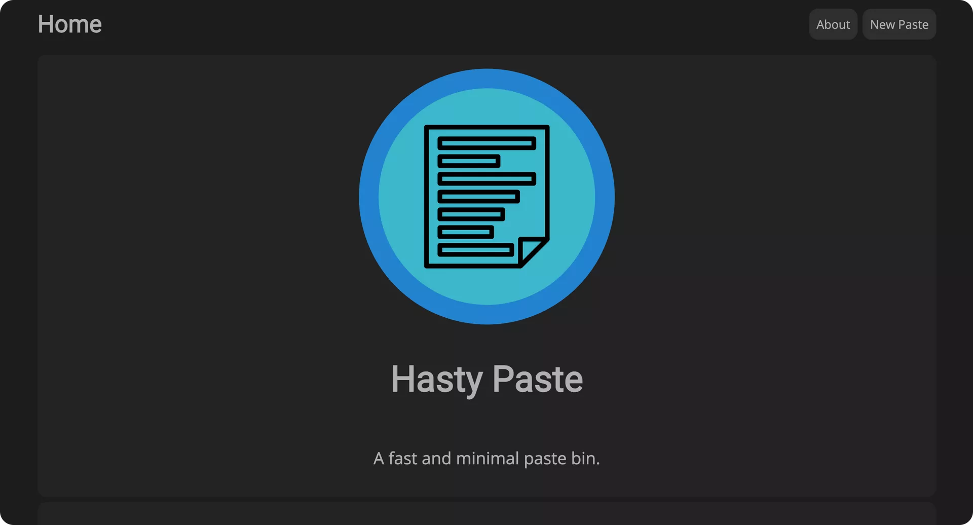 【好玩儿的Docker项目】5分钟搭建一个又小又快的文本、代码粘贴工具—— Hasty Paste