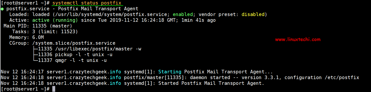 Start-Postfix-check-status-centos8