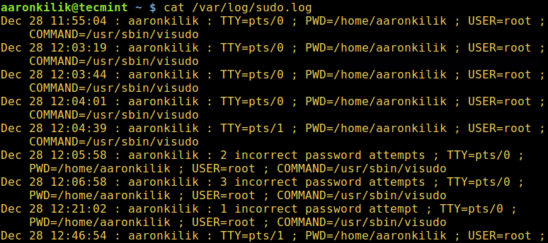 在 Linux 中设置 sudo 的十条 sudoers 实用配置