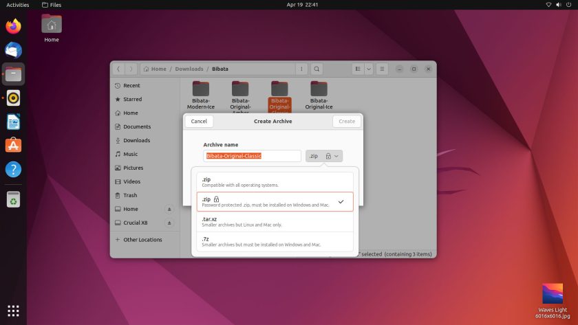 ubuntu 22.04 截图