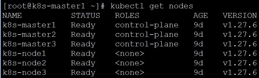 Kubernetes定义节点标签（ROLES）